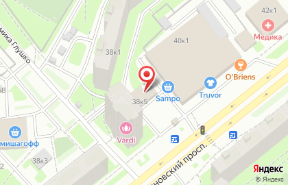Сеть магазинов Венские кондитерские на Светлановском проспекте на карте