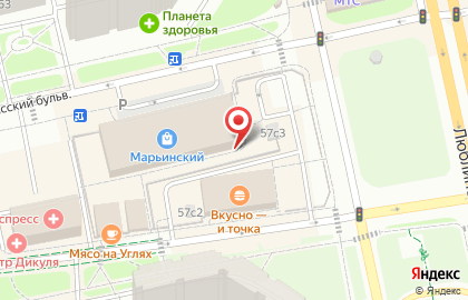 Магазин замороженных полуфабрикатов Элика на Новочеркасском бульваре на карте