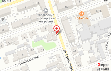 Магазин продуктов Лагуна в Ленинском районе на карте