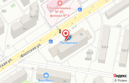 Магазин по продаже кондитерских изделий в Головинском районе на карте