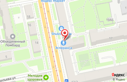 Ювелирный магазин Сапфир в Выборгском районе на карте