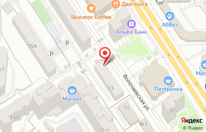 ООО Перфект на Волочаевской улице на карте