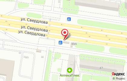 Оникс на улице Свердлова на карте