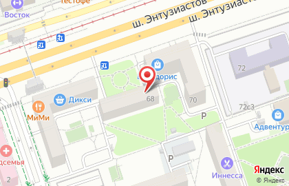 Мир Головных Уборов в Перово на карте