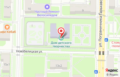 Дом детского творчества, Красносельский район на карте