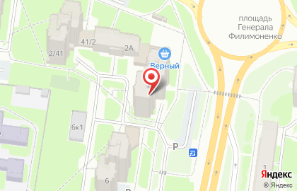 Банкомат АКБ РОСБАНК в Великом Новгороде на карте