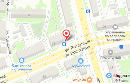 Салон напольных покрытий Mr.Profipol в Московском районе на карте