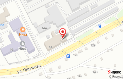 Служба заказа транспорта Катюша на улице Пирогова на карте