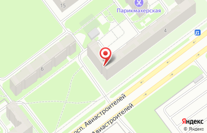 Квартирное бюро Альфа-Лидер в Заволжском районе на карте