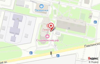 Студия оформления взгляда Студияресниц.РФ в микрорайоне Павлино на карте