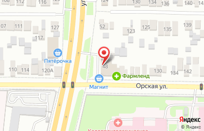 Служба заказа товаров аптечного ассортимента Аптека.ру на улице Терешковой, 48 на карте