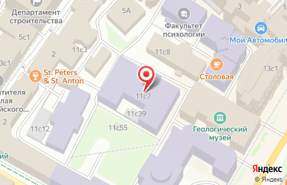СРО-консалт на Моховой улице на карте