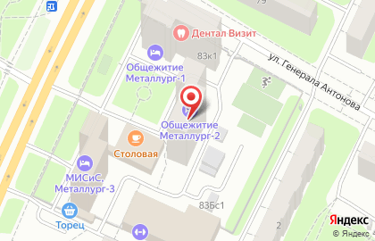 Продовольственный магазин Рес-кью на Профсоюзной улице на карте
