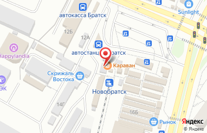 Кафе Караван в Центральном районе на карте