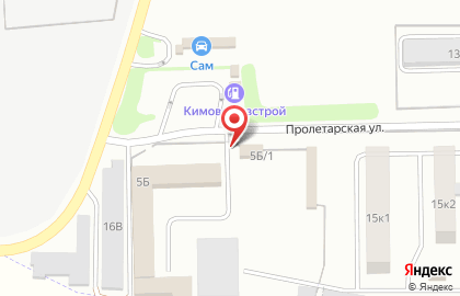 Белорусские продукты на Пролетарской улице на карте