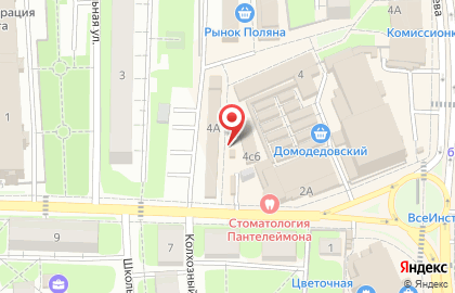 Фирменный магазин БахрушинЪ на улице Корнеева на карте
