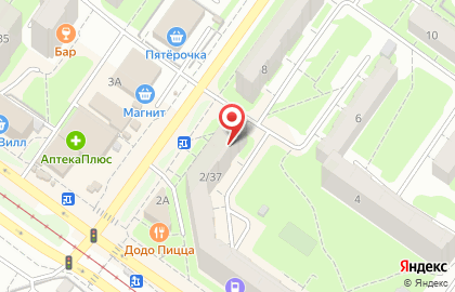 Парикмахерская Мята на улице Петра Алексеева на карте