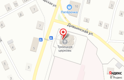 Рп. Полазна Свято-Троицкая Церковь на карте