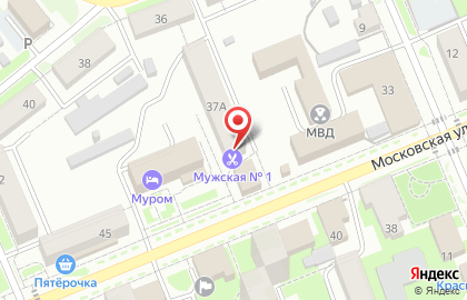 Компания Китеж на Московской улице на карте