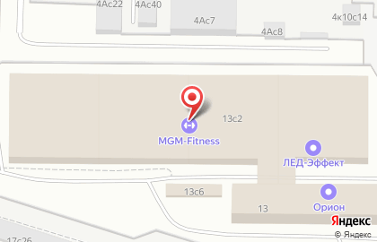 Фитнес-клуб Fitness Mgm на карте