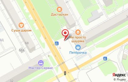 Мегафон на улице Архитектора Свиязева на карте