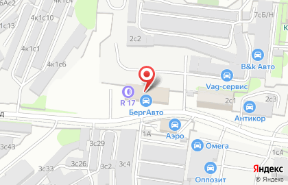 Шиномонтажная мастерская Auto-bar в Строительном проезде на карте