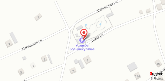Усадьба в Большекулачье на карте