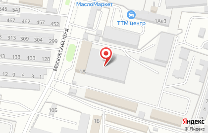 Азимут на Московском проспекте на карте