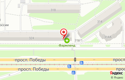 Парикмахерская Стриж`ки в Курчатовском районе на карте
