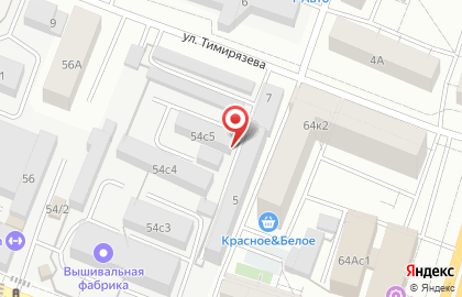 Магазин автозапчастей Автопартс на улице Тимирязева на карте