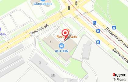 Магазин автозапчастей Авто3Н в Санкт-Петербурге на карте