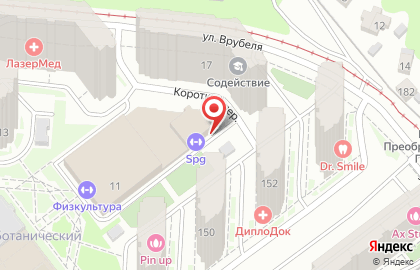 Спортивная секция единоборств Strong People в Октябрьском районе на карте