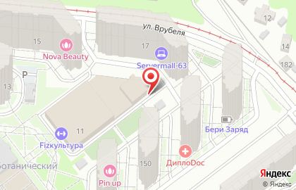 Спортивный клуб Олимпиец в Октябрьском районе на карте