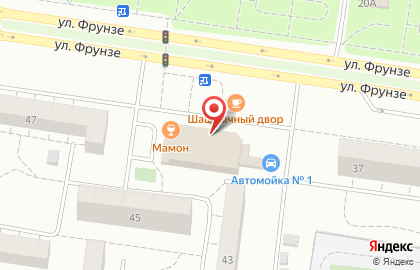 Курьерская служба Dimex в Автозаводском районе на карте