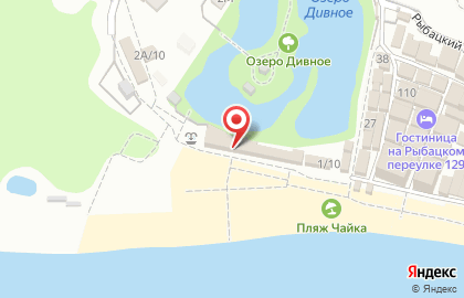 Кафе-бар Парус в Лазаревском районе на карте