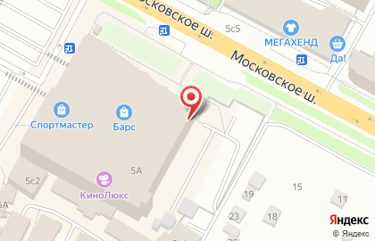 Ювелирный салон Малахит на Московском шоссе на карте