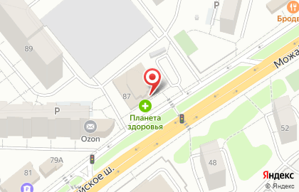 Ателье по пошиву штор и ремонту одежды на Можайском шоссе на карте