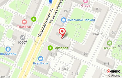 ООО Автопрокат на Новопесчаной улице на карте