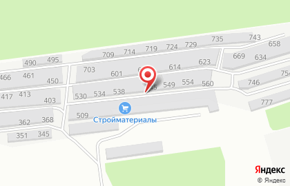 Магазин строительных материалов на Воткинском шоссе на карте
