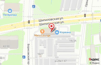 Автосервис и магазин автозапчастей Кореана на Шипиловской на карте