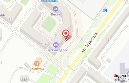Магазин Аскизские колбасы на Торосова на карте