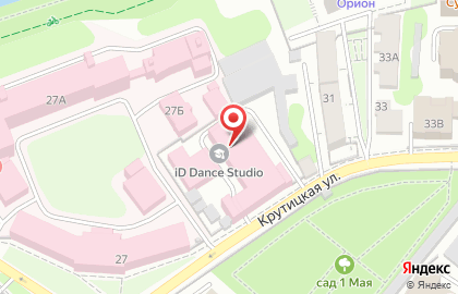Медицинский центр Практика на Крутицкой улице на карте