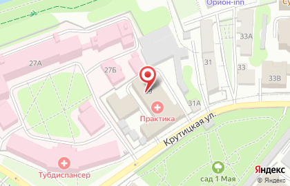 Компания грузоперевозок на Крутицкой улице на карте
