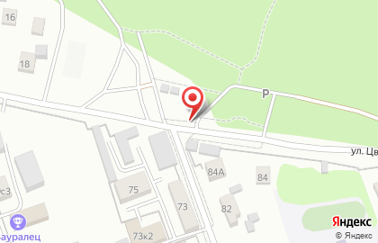 Автомастерская в Кургане на карте