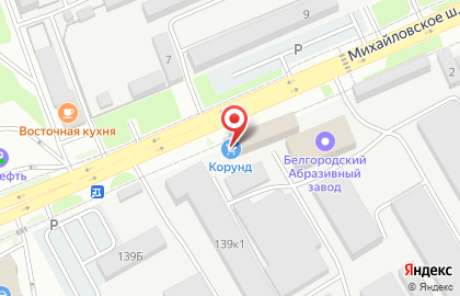 Многопрофильный магазин Корунд на карте