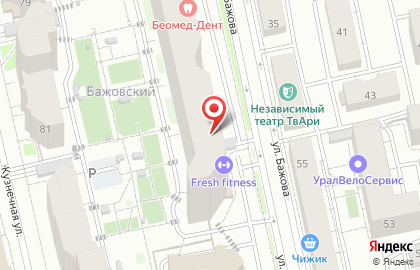 Банкомат СКБ-банк в Кировском районе на карте
