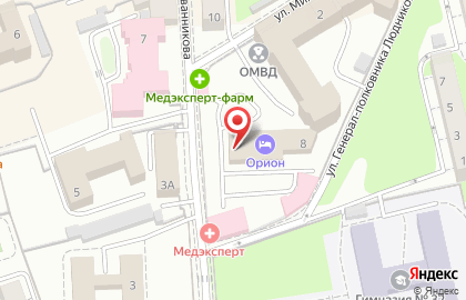 Компания по аренде автомобилей Prussia на улице Подполковника Иванникова на карте