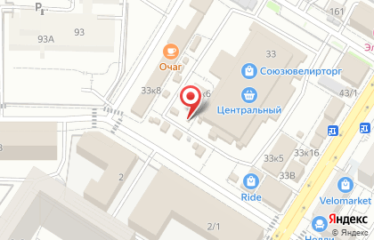 Рыбный мини-магазин РыбГородъ в Центральном районе на карте