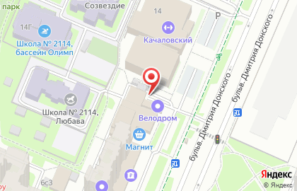 Ателье в Москве на карте