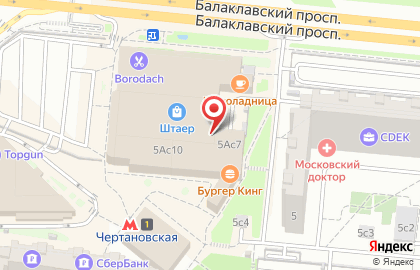 Магазин одежды Столичный гардероб на Балаклавском проспекте на карте